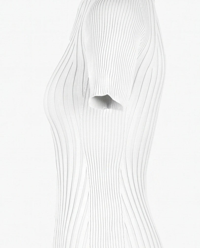 Catalina Egyptian Cotton Rib Midi Dress